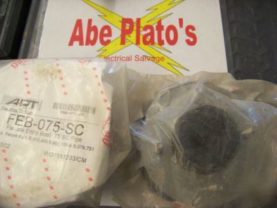 New flexible entry boot, feb-075-sc, pipe boot, 