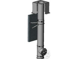 10' restaurant hood vent system with grease duct fans 