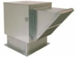 10' restaurant hood vent system with grease duct fans 
