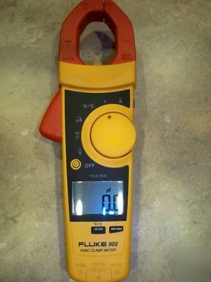 Fluke 902 hvac clamp meter true rms great condition 