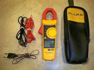 Fluke 902 hvac clamp meter true rms great condition 