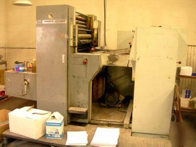 Harris 24X29 offset press