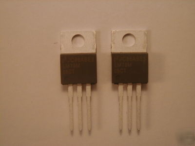 National semi LM79M05CT 3 term voltage regulator qty 2