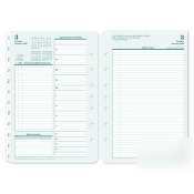 New original ring-round daily planner refill - 5-