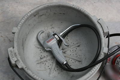 Ridgid 700 heavy duty power drive pipe threader nice