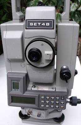 Sokkia SET4B total station calibrated surveying sokkish