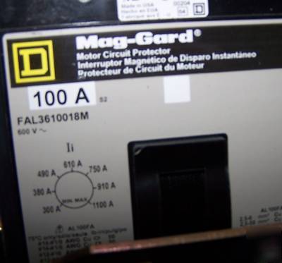 Square d size 3 combination starter 100 amp outdoor 3R 