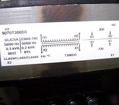 Square d size 3 combination starter 100 amp outdoor 3R 