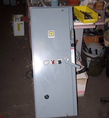Square d size 3 combination starter 100 amp outdoor 3R 