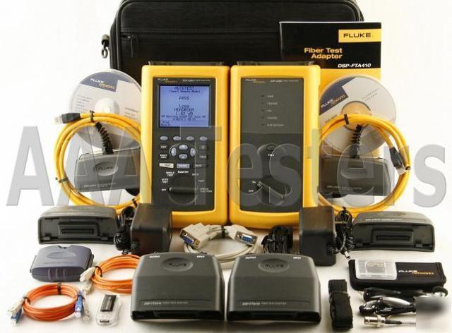 Fluke dsp-4100 CAT6 DSP41 00 FTA410 mm fiber dsp-FTA410