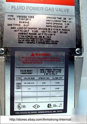 Honeywell V9055A1055 mod fluid power valve actuator