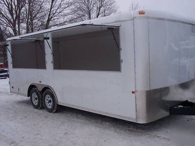 New 2010 mti 8.5' x 20' concession trailer- 