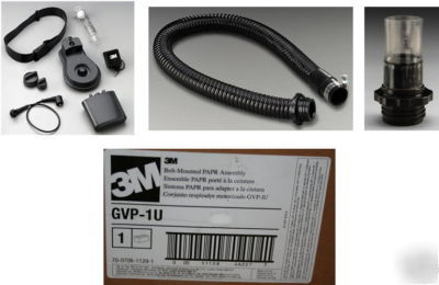 New 3M papr assembly gvp-1U + gvp-122 breathing tube 