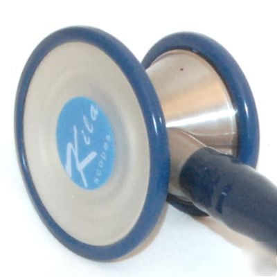 New blue kila cardiology quality class 7 stethoscope * **