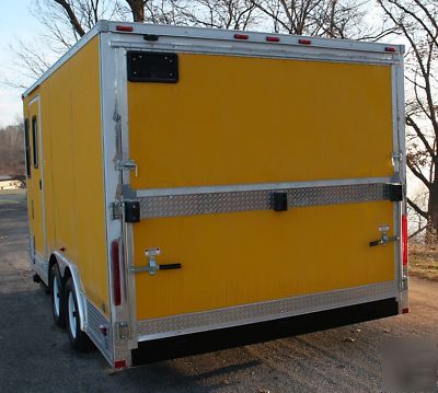 New wow 2010 - 8.5 x 16 concession trailer- w/ ramp 