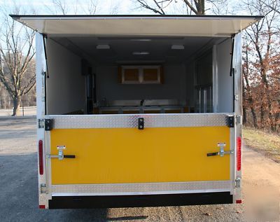 New wow 2010 - 8.5 x 16 concession trailer- w/ ramp 