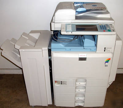 Ricoh aficio mpc 3000 color copier SR790 fin. dup radf