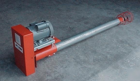 6 inch utility bulk feed tank auger 12' long jetflow