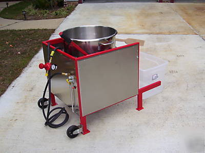 80 qt kettle corn popper machine