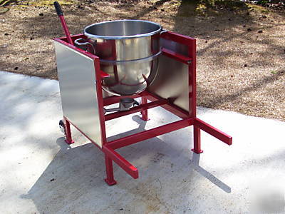80 qt kettle corn popper machine