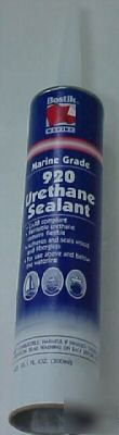 Bostik 920 urethane marine sealant - 10 oz - black