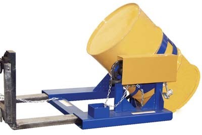 Fork truck drum carrier/rotators - free shipping