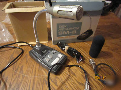 Icom sm-8 desk microphone