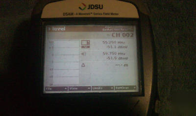 Jdsu acterna dsam-2600B digital service catv meter