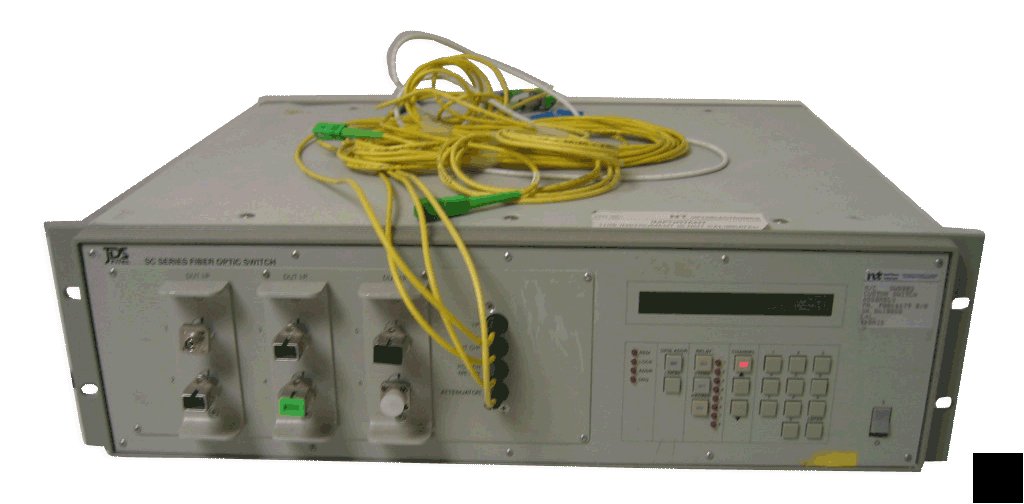 Jdsu sc series 1 x 6 fiber optic switch