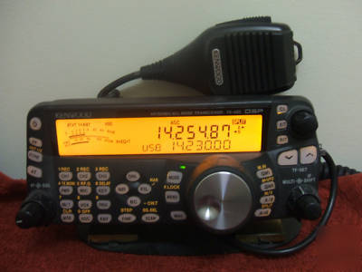 Kenwood ts-480SAT xceiver with voice module installed