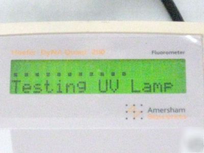 Amersham 80-6406-80 DQ200 dynaquant flourometer