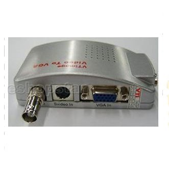 Composite av s-video bnc vga to vga converter adapter