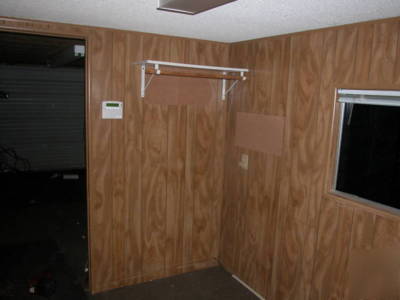 Mobile office trailer 28'X8' a/c heating rollup door 