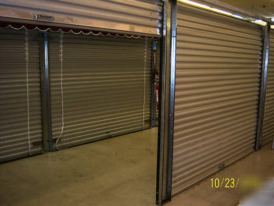 10' - 26 gauge steel roll-up security doors