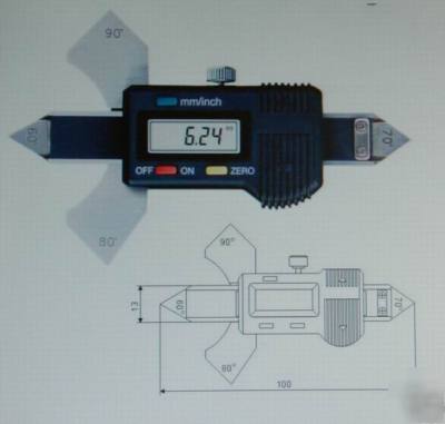 Digital welding gages weld test ulnar & free shipping