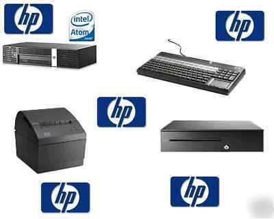 Hp RP3000 pos system: cash drawer & printer & keyboard