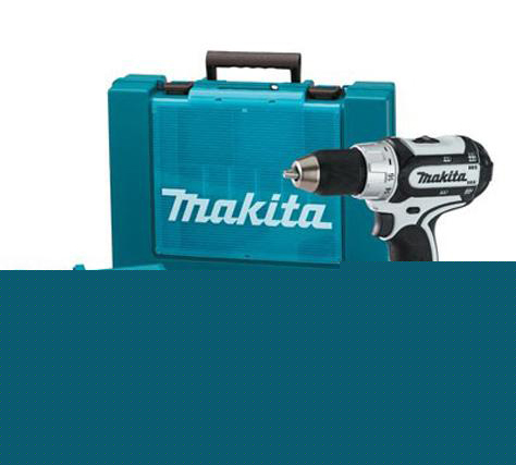 Makita BHP452HW lxt 18 volt hammer driver drill white 