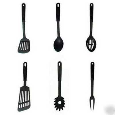 New nylon cooking utensils nonstick fork spoon spatula 