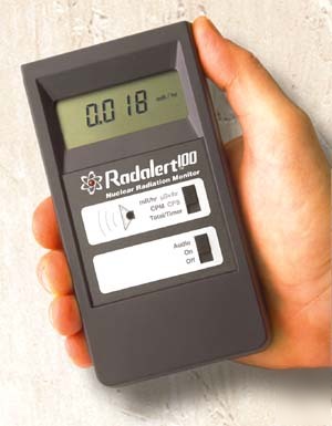 New radalert 100 digital geiger counter monitor & alarm 