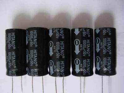 10000UF50V pcb dip radial electrolytic capacitors 5PCS