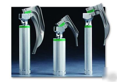 Adc laryngoscope fiber optic handle medium latex free