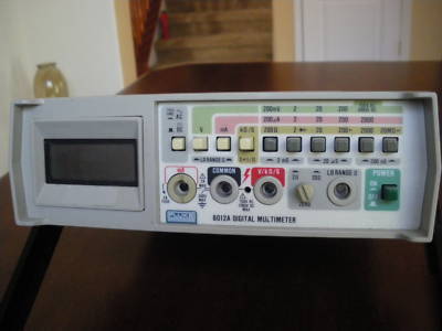Fluke 8012A digital multimeter 3.5 digit