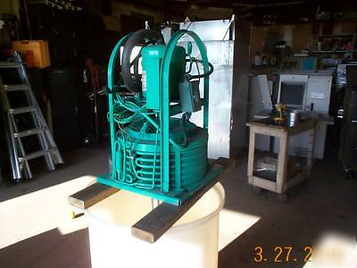 New water chiller/aeraator 1 hp been in storage. 