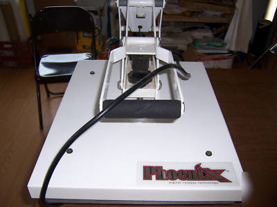 Phoenix phire 16X20 auto open heat press 