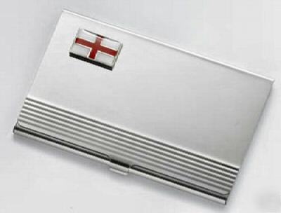 St georges flag business or credit card holder 7650