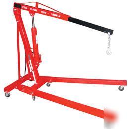 Vestil air/hand pump hydraulic shop crane ehn-40-c-ah