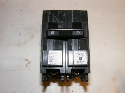 Siemens bl breaker 2 pole 15 amp 240 volt B215R