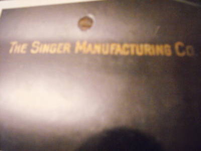 Singer factory industrial sewing machine late 1940's