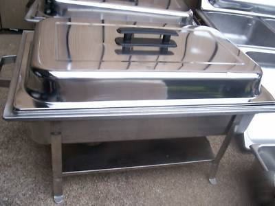 6-chafing dishes complete plus extra pans 