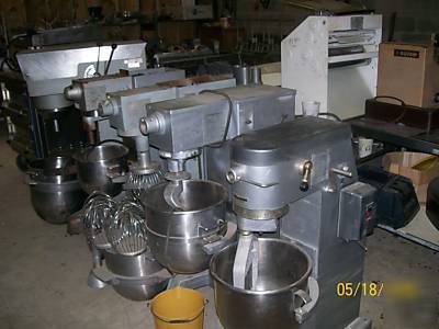  60 quart mixer 30 quart mixer 20 quart wholesale lot